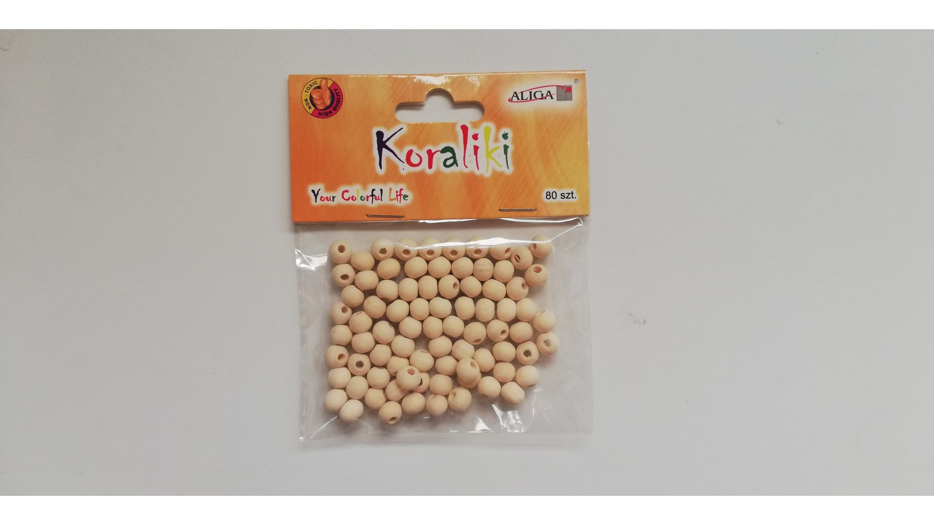 Koraliki 8mm 80szt. Aliga